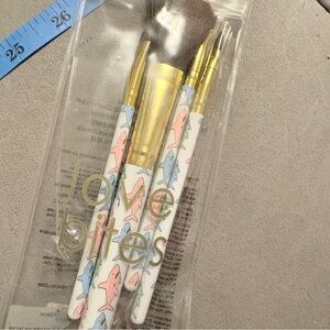 Shark Print Makeup Brush Set